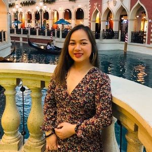 Cute floral Topshop dress 8